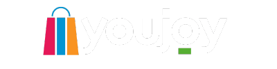 Logotipo transparente formato horizontal do site youjoy